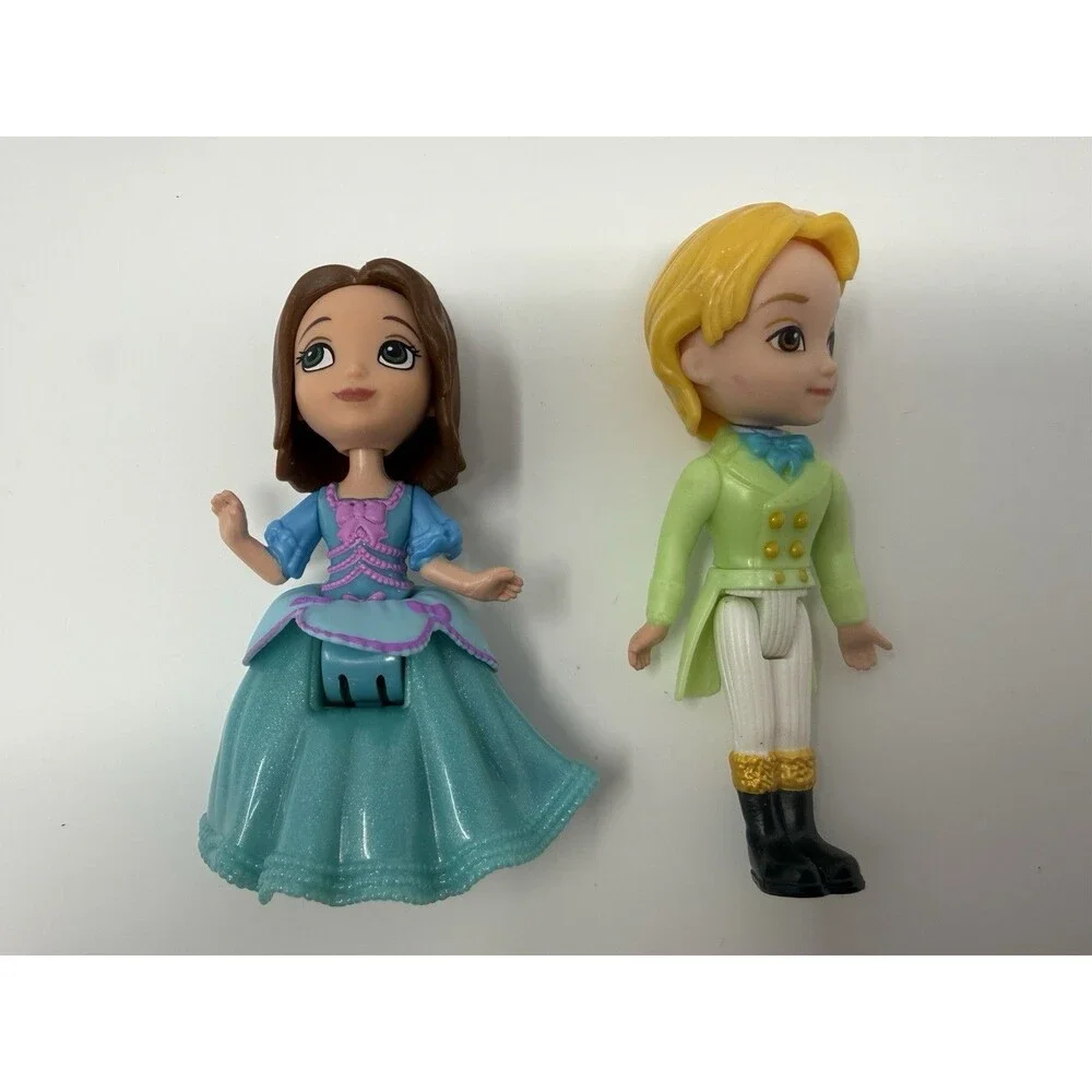 Disney Sofia The First Figure Lot Sofia Amber James Jade Cake Toppers